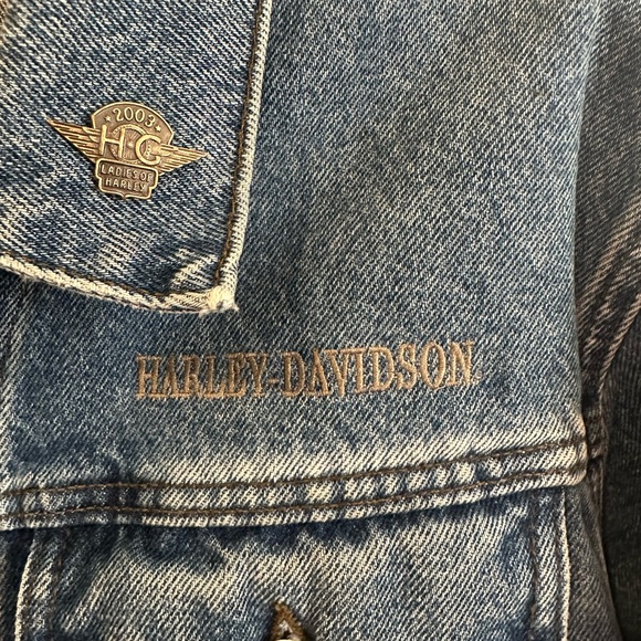 Women’s Harley Davidson Jean Jacket - Picture 6 of 6